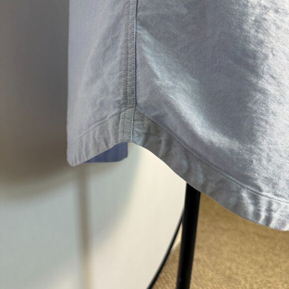 Lands' End Women's Oxford Long Sleeve Button Front Shirt Dress 100% Cotton 2/$50 - Picture 9 of 15